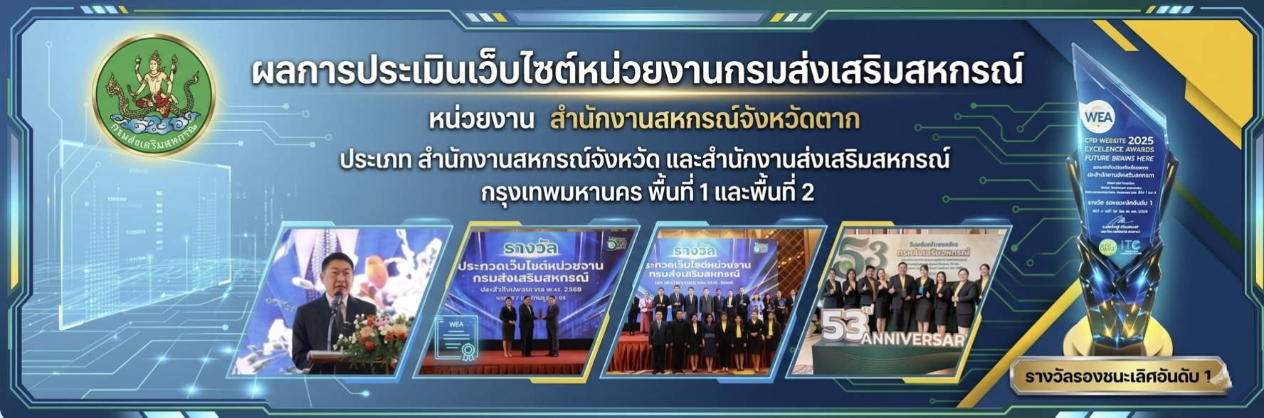 รางวัลเว็บไซต์